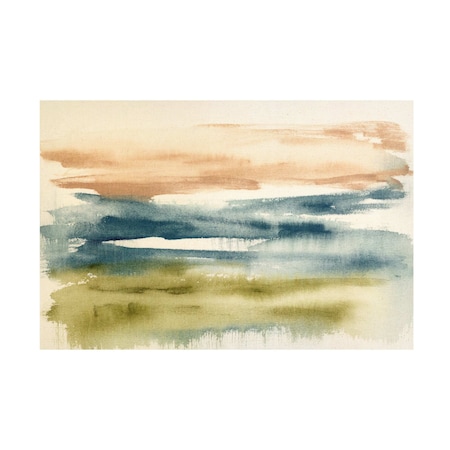 Jennifer Goldberger 'Blended Horizon I' Canvas Art, 22x32